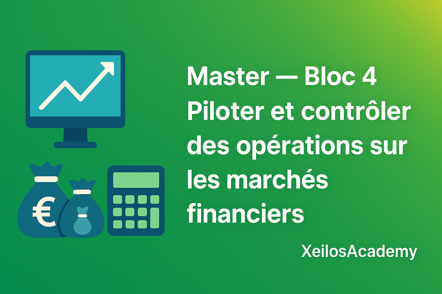 Master - Bloc 4 : Piloter et contrôler des opérations sur les marchés financiers (Financia) BLOCK104FI
